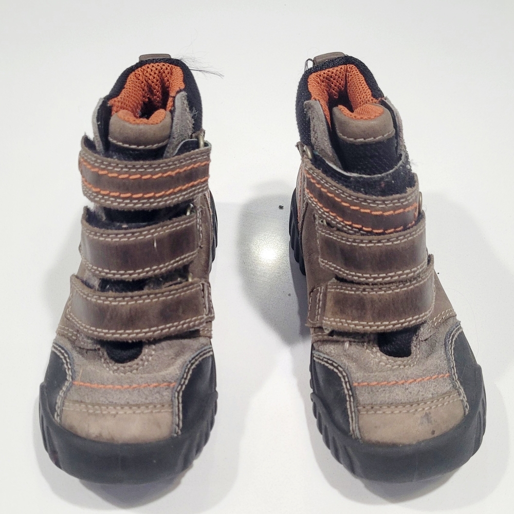 ECCO Kids Toddler Shoes High-Top Boots with Velcro Straps
